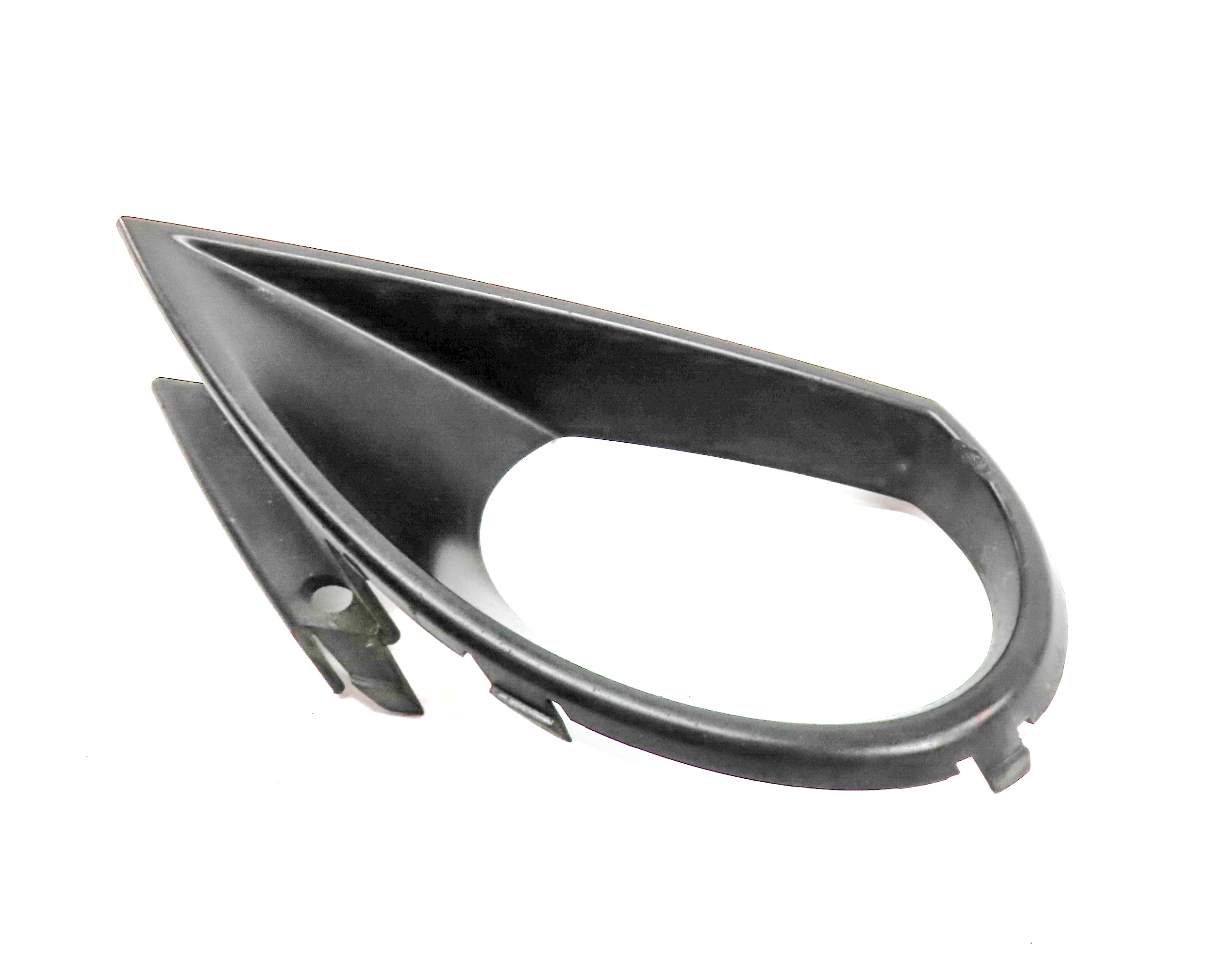 2011 AUDI Q7 (4L) FRONT LEFT DRIVER LOWER BUMPER FOG LIGHT LAMP GRILLE TRIM — exact item pictured